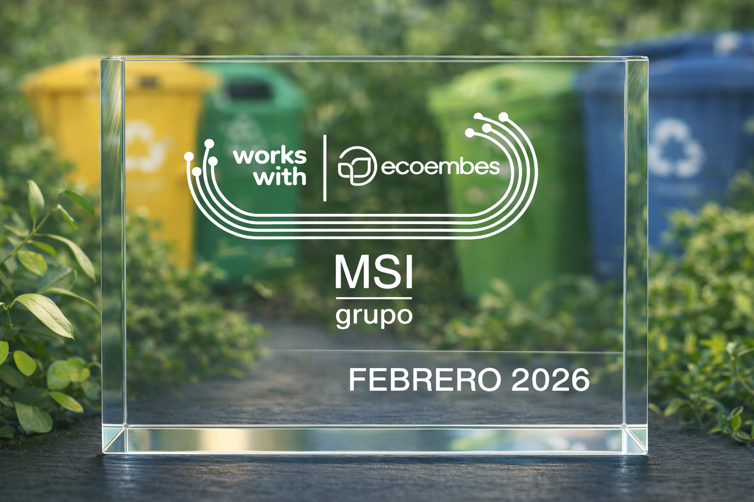 MSI Grupo obtiene el sello de calidad tecnológica “Works with Ecoembes”